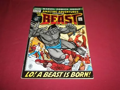 Buy BX10 Amazing Adventures #11 Marvel 1972 Comic 6.0 Bronze Age 1ST FURRY BEAST! • 91.73£