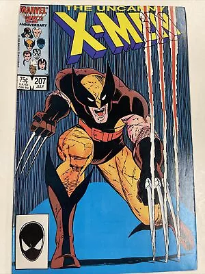 Buy Uncanny X-Men #207 ICONIC Wolverine John Romita Jr Cover! Marvel 1986 VF/FN • 19.98£