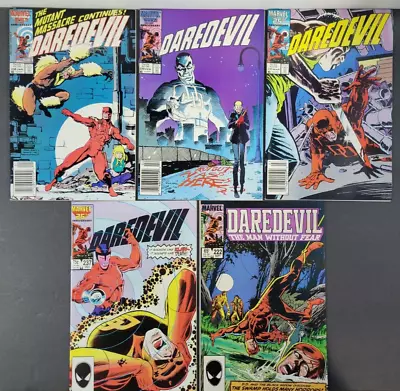 Buy (5) Daredevil Run Lot Marvel Comics 1987 222 237 238 239 240 Newsstand • 15.24£