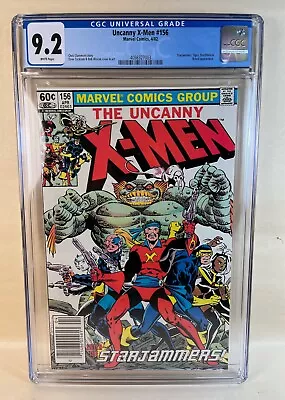 Buy 1982 Uncanny X-Men #156 CGC 8.5 Starjammers NEWSSTAND • 74.89£
