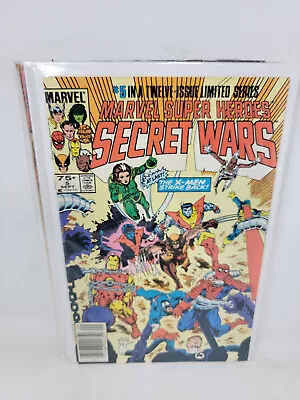 Buy Marvel Super Heroes: Secret Wars #5 Bob Layton Cover Art *1984* Newsstand 8.5 • 7.90£