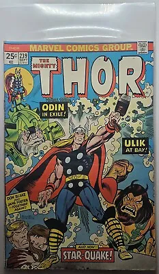 Buy Thor #239 1975 Buscema Art Marvel Bronze Age • 8£