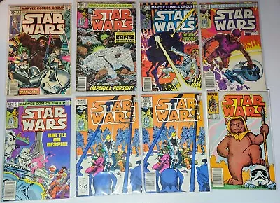 Buy Star Wars Comics Mixed Lot 1977 Marvel 8 Books  #3, 41, 45, 57, 58, 2x60, 94 • 32.16£