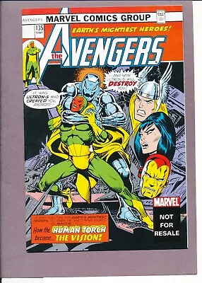 Buy Avengers 135 Not For Sale Reprint NM 9.4 Marvel Legends Toy Biz Variant • 7.94£