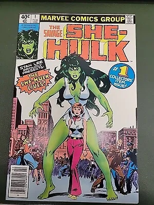 Buy THE SAVAGE SHE-HULK #1 - Marvel Comics  1980 - Nat 1 • 63.60£