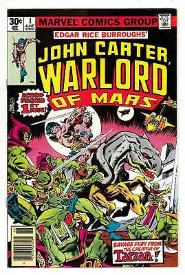 Buy JOHN CARTER WARLORD OF MARS #1 - #4 NM+ & #5 NM (Marvel 1977) • 79.95£