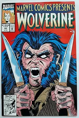 Buy Marvel Comics Presents #93, Flip Book Wolverine, Ghost Rider, Cable, Jan 1992 • 6.39£