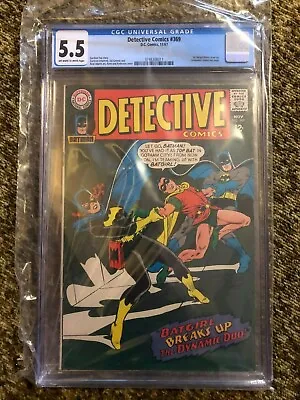 Buy 1967 DETECTIVE COMICS #369 (CGC 5.5) 1st Batgirl & Robin Team Up (MUST HAVE!) • 199.79£