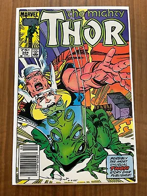 Buy Mighty Thor #364, 1st Appearance Throg, Newsstand, Variant, VF Condition • 17.81£