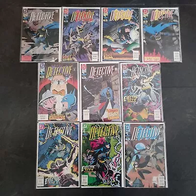 Buy Detective Comics #638 To #648 - DC 1991/92 - Batman - 10 Comics • 19.99£