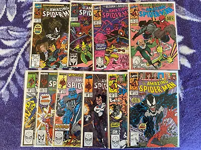Buy Amazing Spider-Man Comic Lot 329-336 326 327 Venom Magneto Sinister Six Shocker • 39.58£