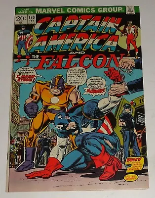 Buy Captain America & Falcon #170 First Moondragon 8.0 1974 • 12.31£