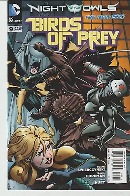 Buy Dc Comics Birds Of Prey #9 (2012) New 52 1st Print Vf • 2.25£