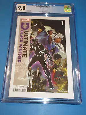 Buy Ultimate Black Panther #1 2nd Print Hot Title CGC 9.8 NM/M Gorgeous Gem Wow • 44.27£