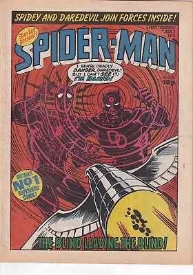Buy Marvel UK Spider-Man Comic, #326, 1979, Fantastic Four, Namor, Avengers, Thor • 3£