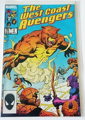 Buy West Coast Avengers # 6 Quest For Cats Mar 1986 NEAR MINT 9.8🌟 • 6.99£