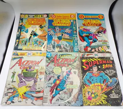 Buy Lot Of 6 DC Superman Family Superman Action Comics 171, 183, 185, 455, 471, 300 • 16.98£