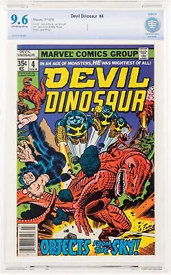 Buy Devil Dinosaur #4 1978 NEWSSTAND White Pages CBCS 9.6 Jack Kirby Cgc • 127.25£
