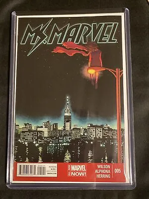 Buy Ms Marvel #5 2nd Print 2014 1st Cameo Appearance Of The Inventor, • 49.95£