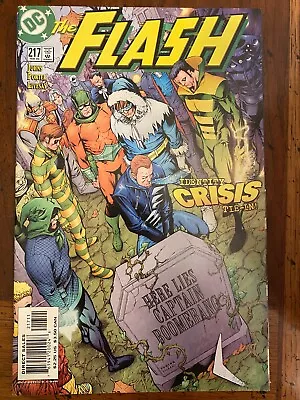 Buy The Flash (1987) #217 (nm) Johns & Porter, Identity Crisis Tie-in Rogues Gallery • 1.54£