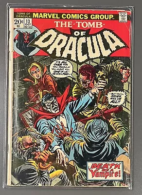 Buy Tomb Of Dracula #13 Marvel Comics 1973 ⚰️🩸1st Appearance Frost • 23.30£