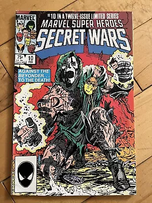Buy Marvel Super Heroes Secret Wars 10 Corner Crunch Bagged & Boarded • 22.50£