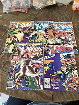 Buy Uncanny X-men 1981 5 Comic Lot 142, 144, 146, 147 And 148 • 74.25£