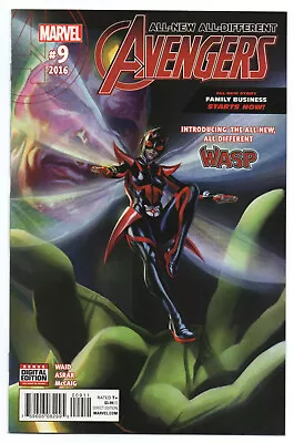 Buy All-new All-different Avengers 9 - Wasp App (modern Age 2016) - 9.2 • 5.09£