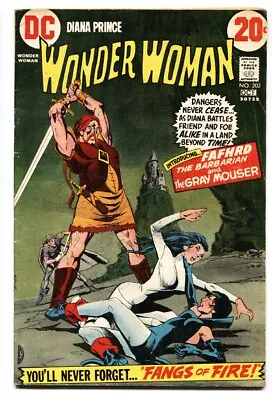 Buy Wonder Woman #202  1972 - DC  -FN - Comic Book • 40.67£