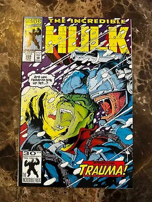 Buy Incredible Hulk #394 Marvel 1992 Key 1st Trauma Appearance • 2.36£
