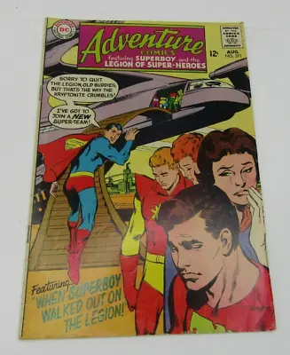 Buy Adventure Comics #371 (Aug 1968, DC) • 9.40£