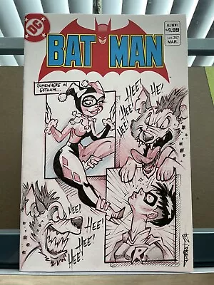 Buy Blank BATMAN #357 Convention Sketch Variant With Original Art • 80.43£