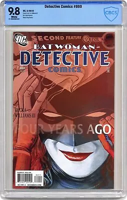 Buy Detective Comics #860A Williams CBCS 9.8 2010 21-2594C88-021 • 40.83£