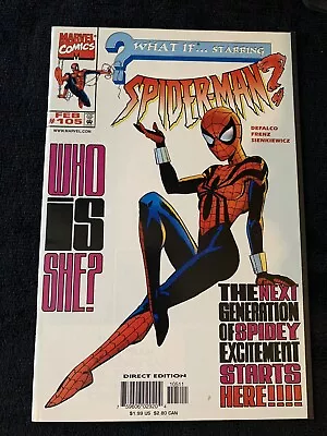 Buy What If... #105 Origin & 1st Appearance Spider-Girl - Sienkiewicz 1998 • 118.59£