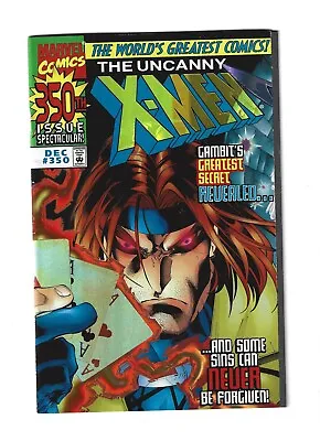 Buy Uncanny X-Men #350 1st Print Joe Madureira Gambit Holographic Foil Cover Comic • 27.71£