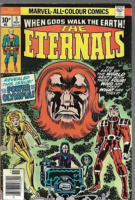 Buy ETERNALS (1976) #5 - 1ST APP Of DOMO, MAKKARI, THENA & ZURAS - Back Issue (S) • 19.99£