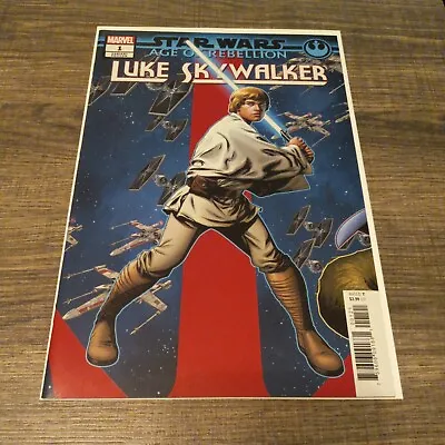 Buy Star Wars Age Of Rebellion Luke Skywalker #1 PUZZLE VARIANT • 3.15£