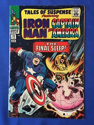 Buy Tales Of Suspense #74 FN/VFN (7.0) MARVEL (1966) Iron Man, Captain America • 36£