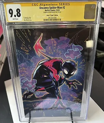 Buy Uncanny Spider-Man #2 CGC 9.8Virgin Variant Signed By Rose Besch Fall Of X • 225.32£