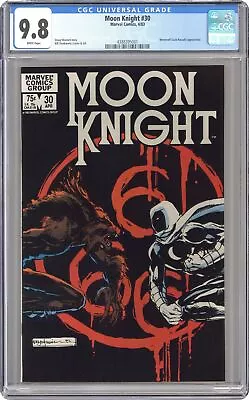 Buy Moon Knight #30 CGC 9.8 1983 4388395001 • 136.63£