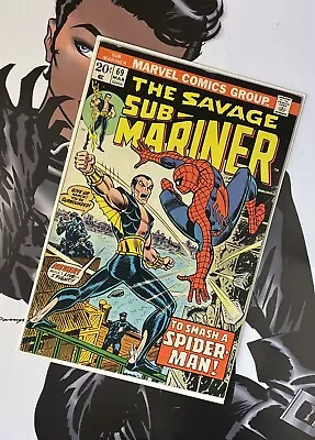 Buy Sub-Mariner #69 Marvel Comics, 3/74 ROMITA SNR • 64.99£