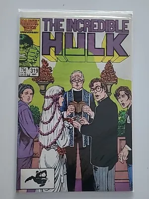 Buy Incredible Hulk #319 Marvel Comic Bruce And Betty Marry • 11.99£