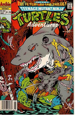Buy Teenage Mutant Ninja Turtles Adventures #44 1993 FN/VF Newsstand • 16.09£