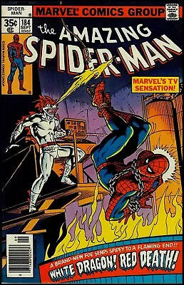Buy Amazing Spider-Man (1963 Series) #184 FN Condition (Marvel Comics, Sept 1978) • 6.35£