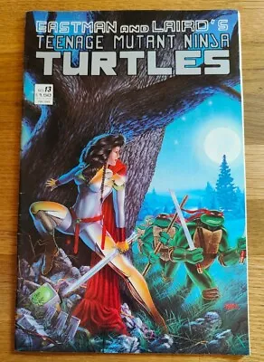 Buy COMIC - Eastman Laird Teenage Mutant Ninja Turtles No #13 Feb 1988 Mirage VG • 15£