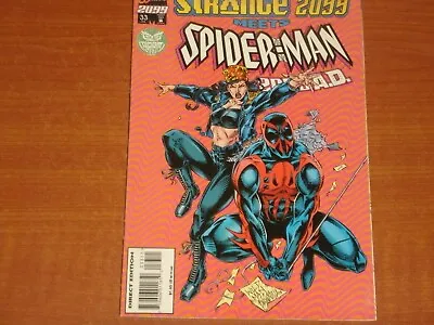 Buy Marvel Comics:  SPIDER-MAN 2099 #33  July 1995  Meets Strange 2099 Miguel O'Hara • 3.99£