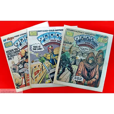 Buy 2000AD Prog 373 374 375 3 Comics Bags And Board 16 6 84 UK 1984 (Lot 1392 • 11.69£