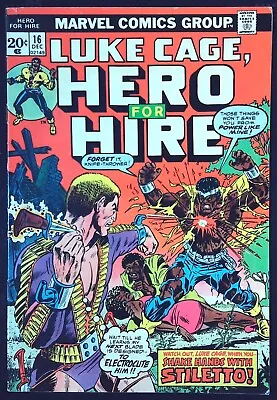 Buy LUKE CAGE, HERO FOR HIRE (1972) #16 - Back Issue • 6.99£