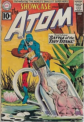 Buy DC (1961) SHOWCASE #34 - THE ATOM -  Battle Of The Tiny Titans!  - 2.5 GD+ • 177.89£