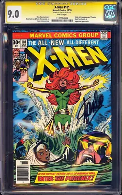 Buy X-Men #101 CGC SS 9.0 (1976) 1st Appearance Of Phoenix! Signed By Stan Lee L@@K! • 1,976.52£